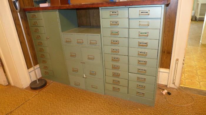Meal files drawers, cabinets