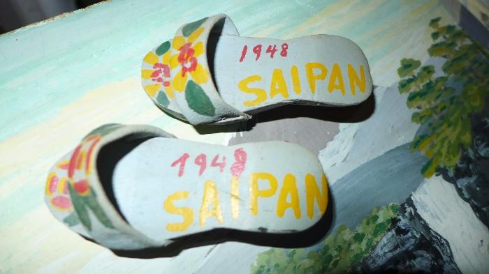 Original art of Saipan post-war Japanese camp