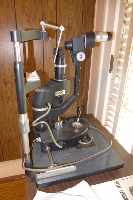 Ophthalmic slit lamp bio microscope