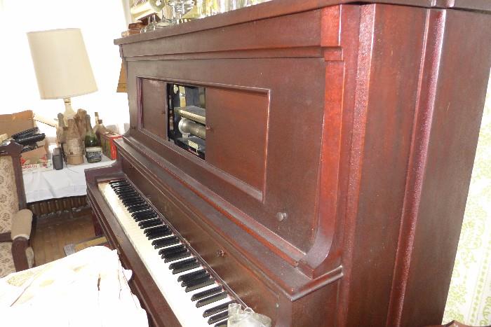 Upright Player Piano (working)