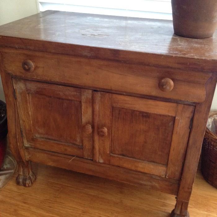 Nice antique primitive dresser or wash stand