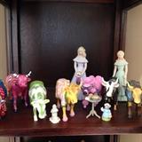 Cow Parade Collection, birthday doll collection -some of them music boxes