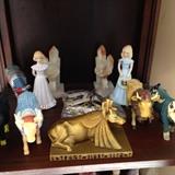 Carved stone bookends