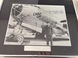 Signed photo by Paul Tibbetts, pilot of the Enola Gay, Nostalgic Aviation 