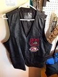 Leather vest