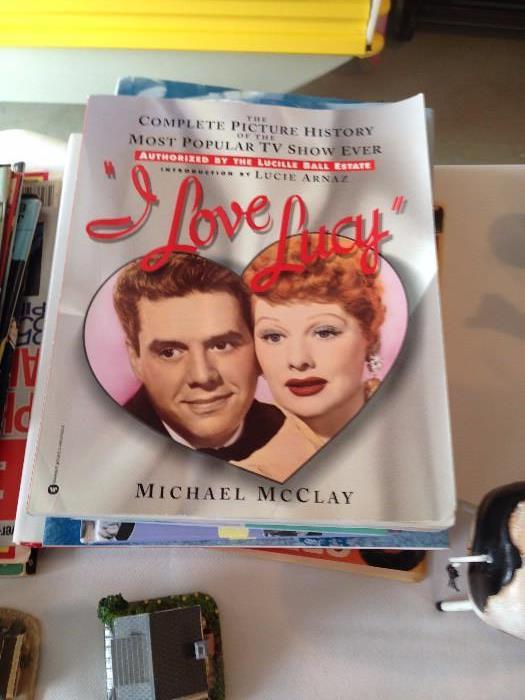 Stack of I love Lucy Books