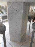 pedestal in marble