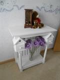 cute country , bird house table