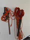 hedge and shrub trimmer, leaf and lawn blower
