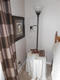 floor lamp with extra reading light , very versatol  item