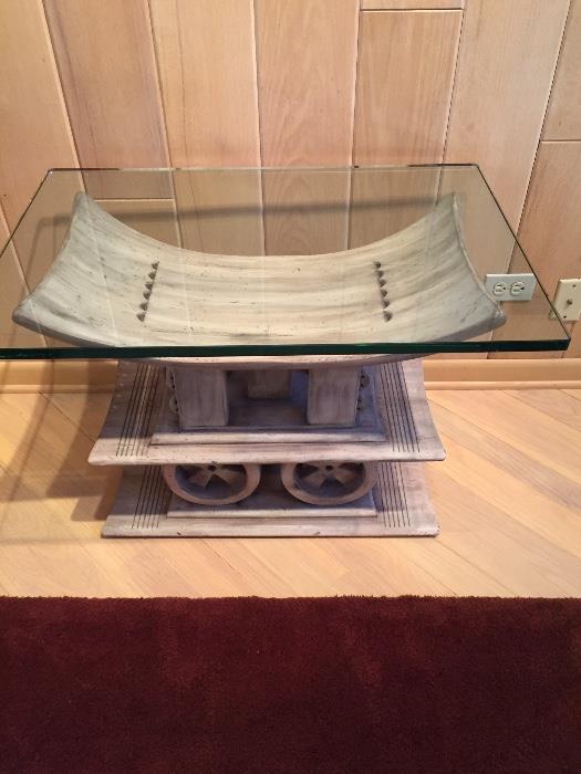 Glass topped Prayer table