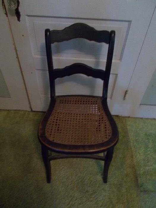 VINTAGE Cane Bottom Side Chair - we have 2 - will be sold as a pair!!!