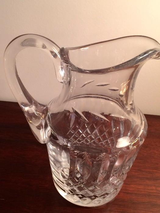 Waterford Lead Crystal Pitcher