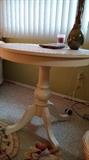 White parlor table
