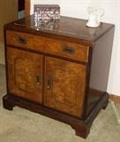 One of a pair of endtables.