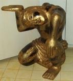 Base for glass top table (or great doorstop).