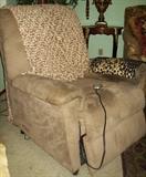 This recliner also helps the disabled to stand. Just put the right button and up you go.