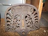 ELI antique cast iron tractor seat.  Considered the 8th most collectible antique Tractor seat!
