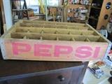 Vintage Pepsi bottle crate