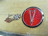 1959 Impala Emblem & a vintage Pontiac emblem