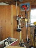 Three weed eaters, 2 - echos, & 1 Stihl