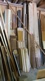 Lumber of all types.. Not pictured is barn siding, rough cut oak, and tongue & groove cedar planks