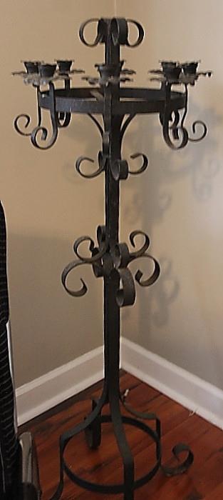 great wrought iron candelabrum