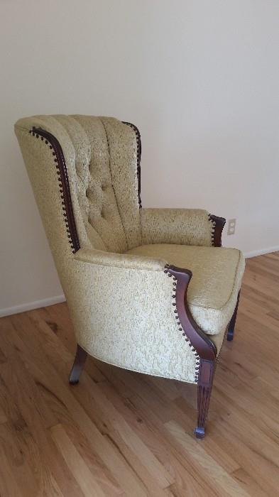 Wing Back Chair, Excellent Condition