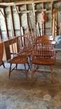 2 Sets of 4 each Dining Room Chairs, Different Styles