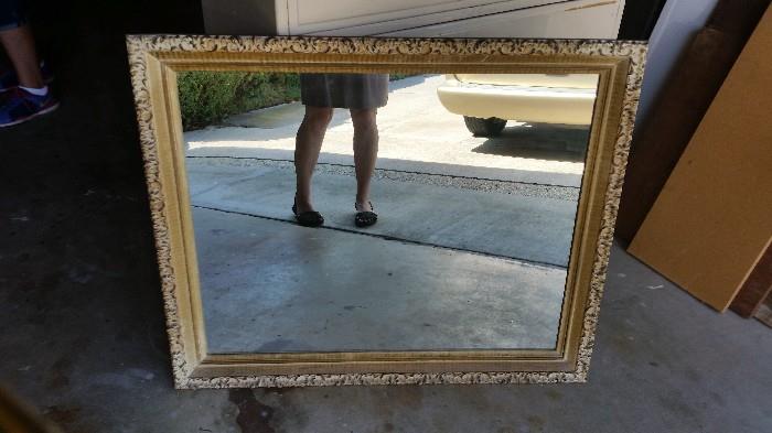 Mirror with Ornate Frame