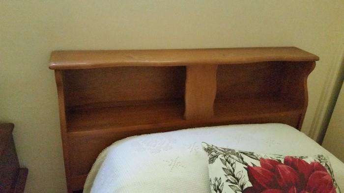 Twin Bed Headboard, Frame, Mattress and Box Spring (2 sets)