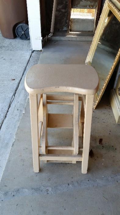 Fold Out Stool and Step Ladder
