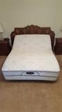 Simmons Beautyrest Queen Mattress Comfortable Pillow Top on a  Lifestyles S-Cape Adjustable Platform
