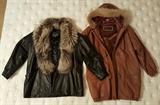 Coats with Coyote Fur Collars by Liz Phillips