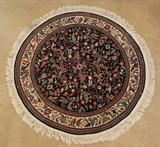 5 ft. Round Wool Rug