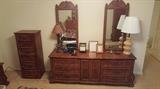 Triple Dresser with 2 Mirrors, Lingerie Chest