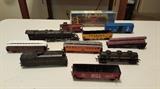 HO Scale Rail Cars and Locomotive 