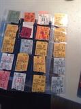 Rock ticket stubs