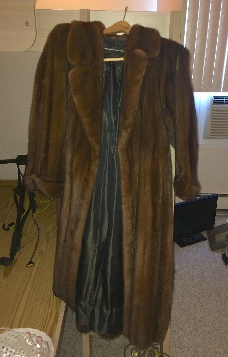 Gorgeous full length Mink coat