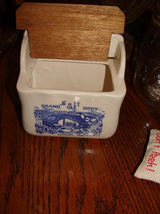 Vintage Salt Container