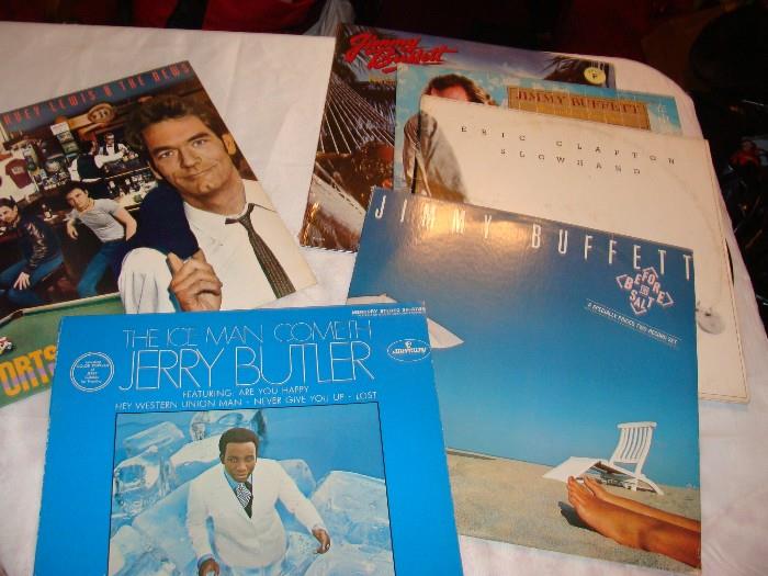 Just a few of the many, many awesome Vintage Vinyl Albums featured in this estate!