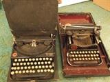 Old typewriters