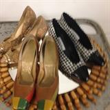 Vintage shoes and belts