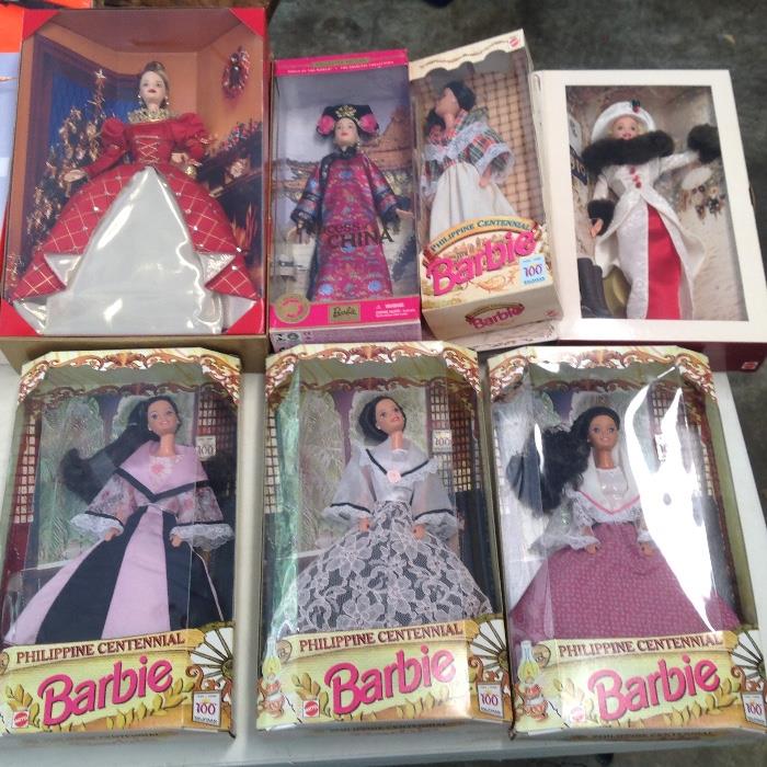 One of many vintage Barbie dolls (99% in their original box)