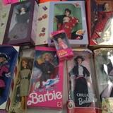 One of many pictures of vintage Barbie dolls ( 99% in their original box)