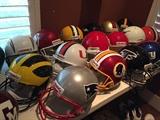 So many helmets