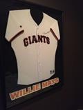 Mays signed jersey
