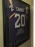 Cannon signed jersey