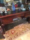 Leather Top Desk