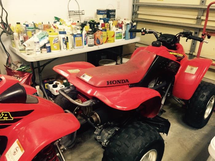 BID ITEM- 2003 Honda 250EX ATV.  RESERVE $700.  Highest bid to exceed Reserve wins.  See info above on how to submit bids.